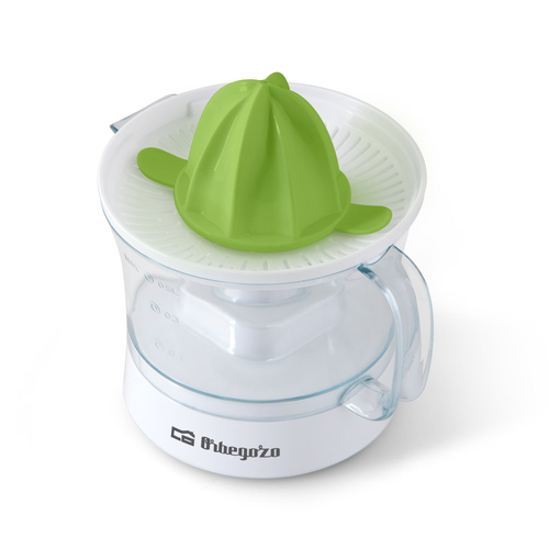 ORBEGOZO EP-1510 Blanco-Verde - Exprimidor 25W 0.5L