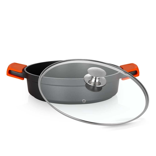 ORBEGOZO CDB-1032 Negro-Naranja - Cacerola 5.9L