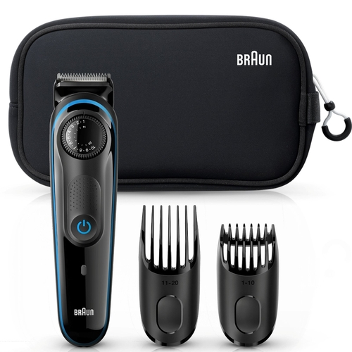 BRAUN BT3940  - Barbero 2 Peines 40 Minutos Negro