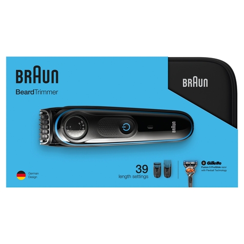 BRAUN BT3940  - Barbero 2 Peines 40 Minutos Negro