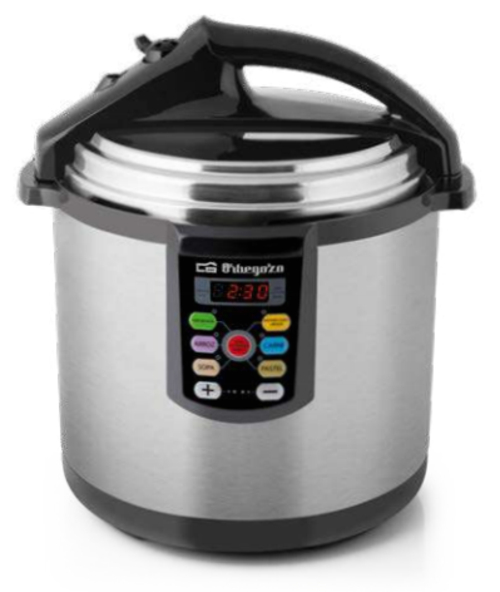 ORBEGOZO HPE-8075 INOX - Olla a Presión Eléctrica 8L