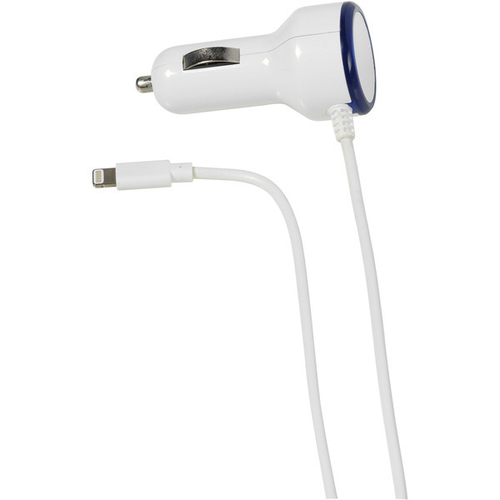 Cargador de Coche Vivanco 36302 Iphone 1a Blanco 1 Metro