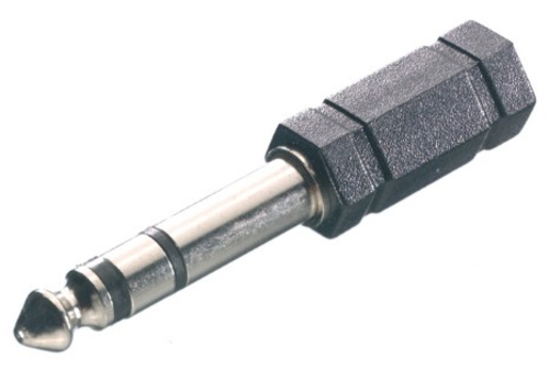 Adaptador Vivanco 46066 De 3.5MM A 6.3MM Metal