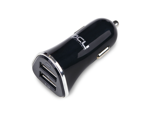 Cargador Coche DCU 36100300 Negro Titanio 2 USB