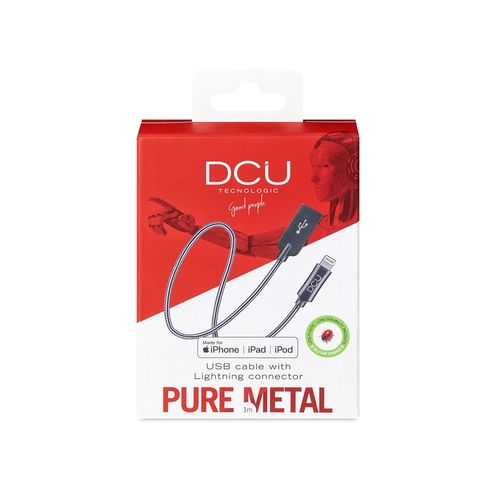 Cable DCU 34101260 USB 2.0 Sincronización Carga Metal 1M 