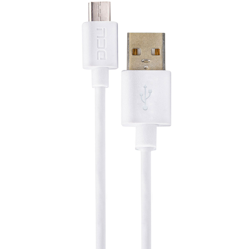 Cable DCU 30401225 USB - Micro USB Blanco Redondo 1M