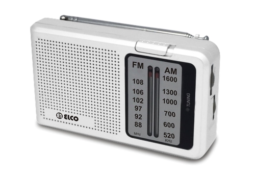 ELCO PD-712 Negro - Transistor Con Altavoz