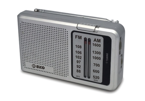 ELCO PD-712 Negro - Transistor Con Altavoz