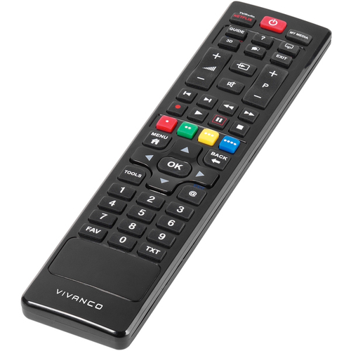 VIVANCO LG-2000  57 teclas Negro - Mando Universal TV