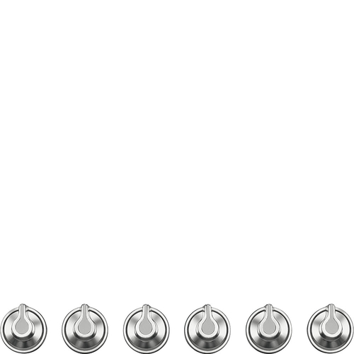 Set 6 Controles Smeg 6MP1PGF Accesorio Encimera  0.8 KG   