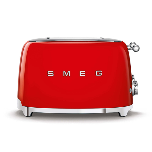 Tostador Smeg TSF03RDEU 2000W 6 Potencias 4 Rebanadas   