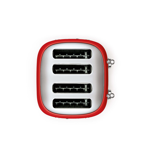 Tostador Smeg TSF03RDEU 2000W 6 Potencias 4 Rebanadas   