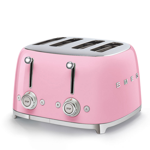 Tostador Smeg TSF03PKEU 2000W 4 Rebanadas 6 Niveles