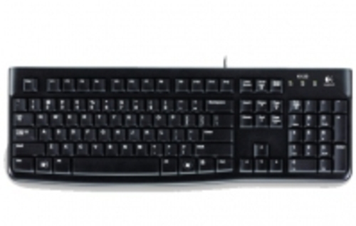 Teclado Logitech K120 Portugués Negro USB Alámbrico
