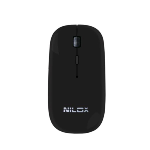 Ratón Nilox MW30 Negro Inalámbrico 1600DPI 4 Botones   
