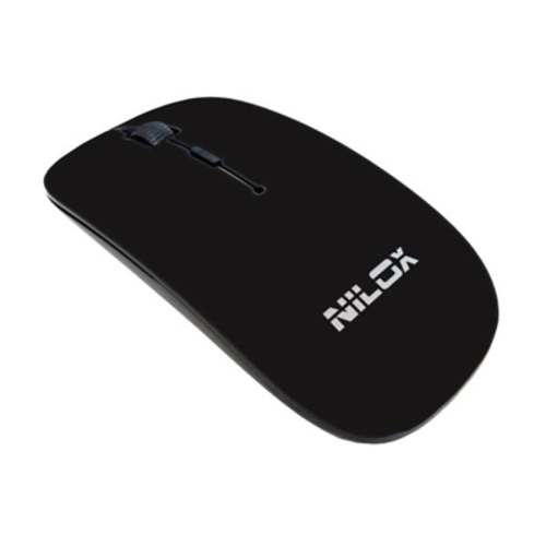Ratón Nilox MW30 Negro Inalámbrico 1600DPI 4 Botones   