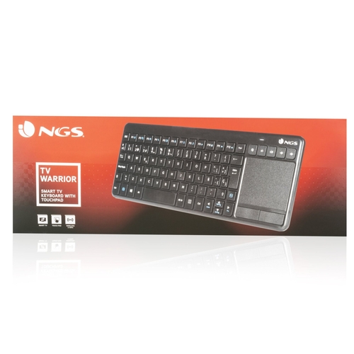 NGS TV WARRIOR Negro - Teclado Inalámbrico