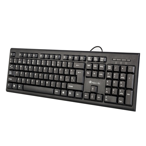 Teclado Ngs FunkyV2 Membrana PlugPlay Negro