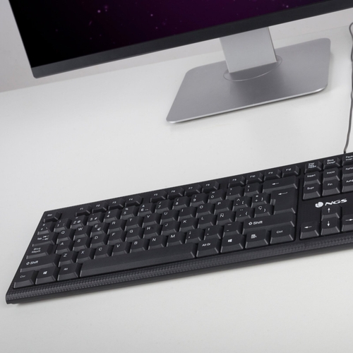 Teclado Ngs FunkyV2 Membrana PlugPlay Negro