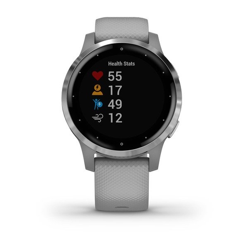 Reloj Deportivo Garmin Vívoactive 4S Gris Plateada Táctil 40Gr