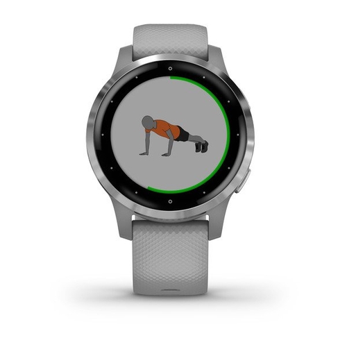 Reloj Deportivo Garmin Vívoactive 4S Gris Plateada Táctil 40Gr