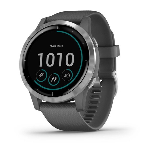 GARMIN VIVOACTIVE 4 Gris Plata - Reloj Deportivo 45 MM GPS