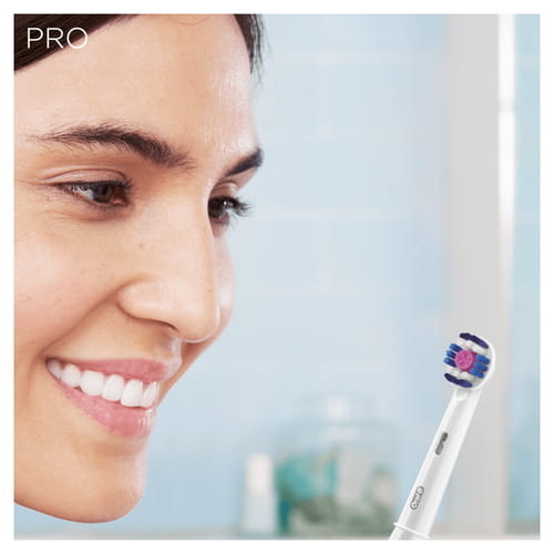 ORAL B PRO-2500 Rosa - Cepillo Eléctrico Batería