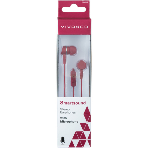 VIVANCO Botón 38009 Negro - Auricular Con cable