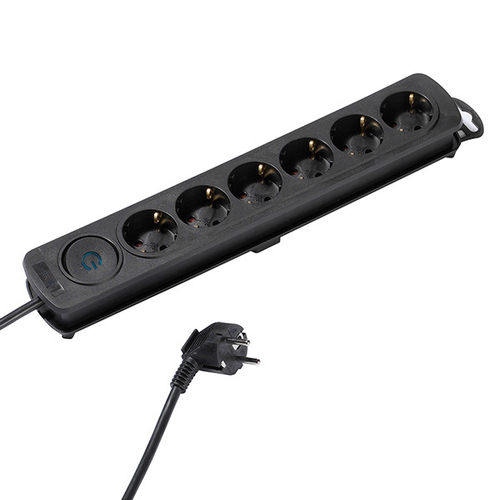 Regleta Vivanco 37648 Comfort Line 6 Tomas Interruptor 1.4M