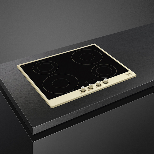 Vitrocerámica de Inducción Smeg SI764POM 4 Fuegos