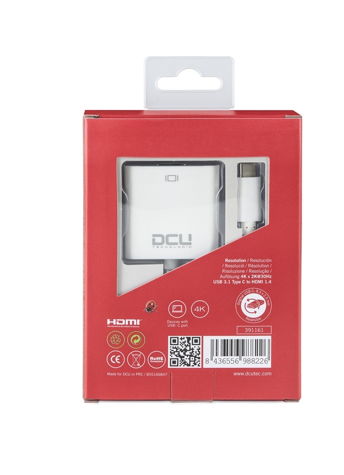 Adaptador DCU 391161 Cable USB Tipo C 3.1 Alta Velocidad