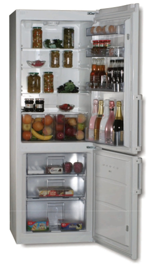 ROMMER FC 341 MF INOX  - Frigorífico Combi Multi Frost