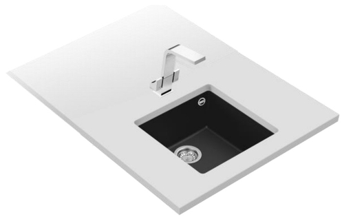 Teka SQUARE 40.40 TG - Fregadero 1 Cubeta 50CM