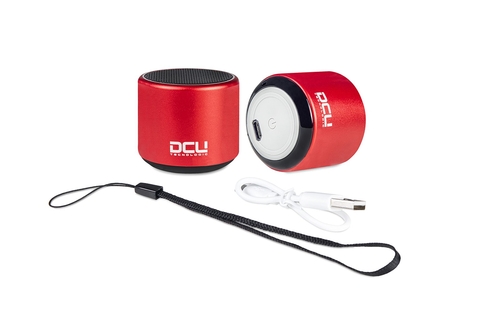 DCU 341516010 Rojo - Altavoz Portátil 3W