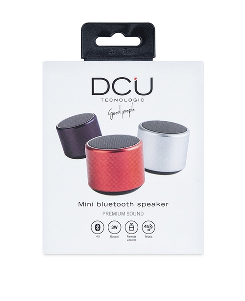 DCU 341516010 Rojo - Altavoz Portátil 3W