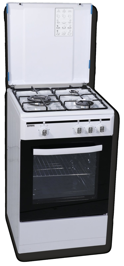 Rommer VCH-350 FG BUT - Cocina de Gas Butano 3 Fuegos
