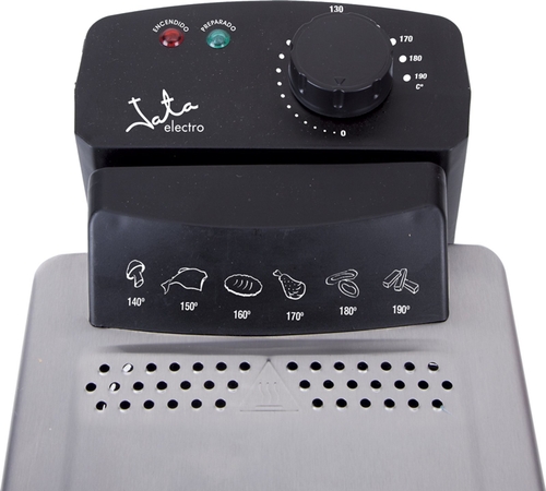 JATA FR-678 INOX - Freidora 2000W 3.2L