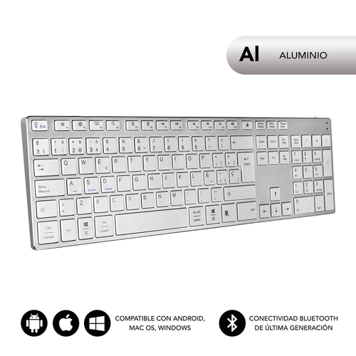 Teclado Inalámbrico Subblim SUB-KB-3ADE300 Bluetooth 3.0   