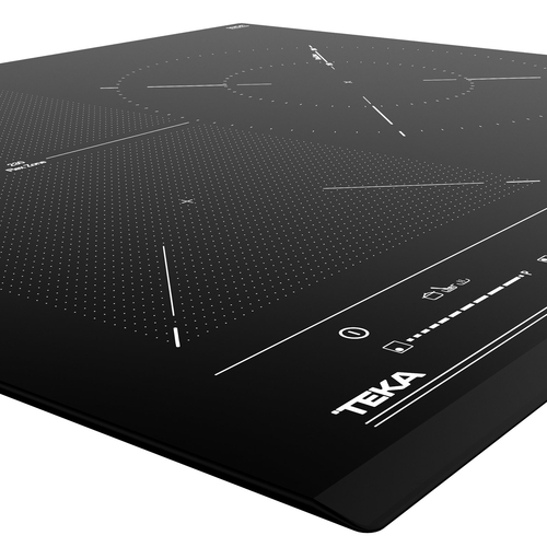 TEKA  IZF 65320 BK Cristal Negro  - Vitrocerámica de Inducción 60cm  