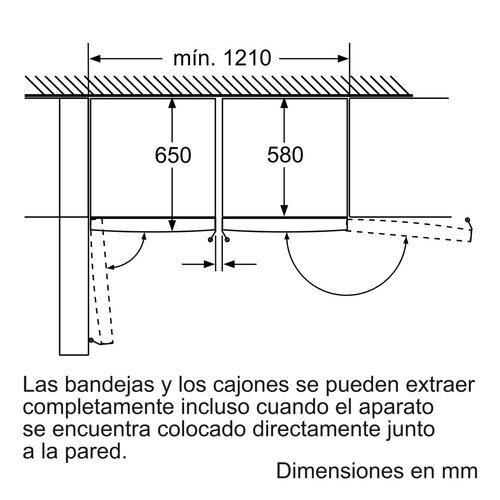 BALAY 3GFF563ME INOX - Congelador Vertical No Frost 