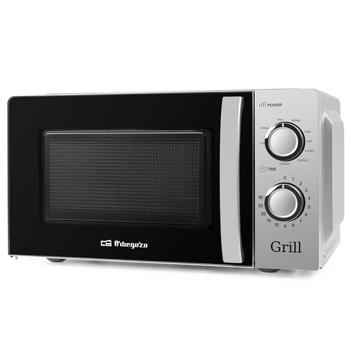 ORBEGOZO MIG 2138 Plata - Microondas 20L 900W