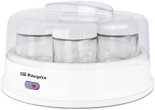 ORBEGOZO YU-2350 Blanco - Yogurtera 7 Vasos