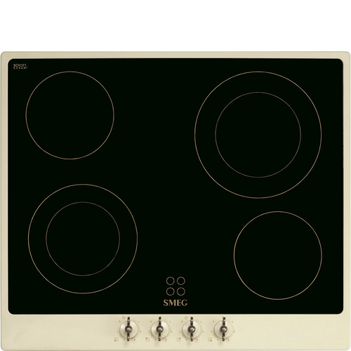 Vitrocerámica Eléctrica Smeg P864PO 4 fuegos