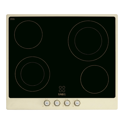 Vitrocerámica Eléctrica Smeg P864PO 4 fuegos