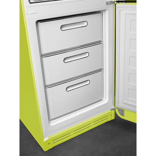 SMEG FAB32RLI5 VERDE LIMÓN  - Frigorífico Combi No Frost 