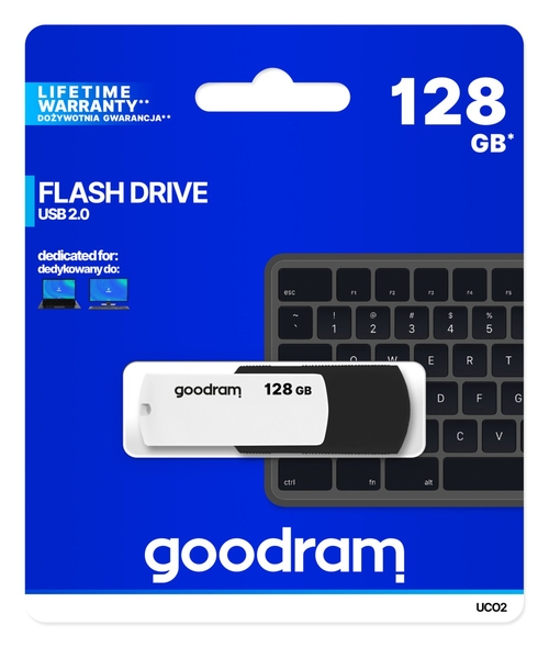 Goodram UCO2 - Pendrive Memoria 128GB Tipo A