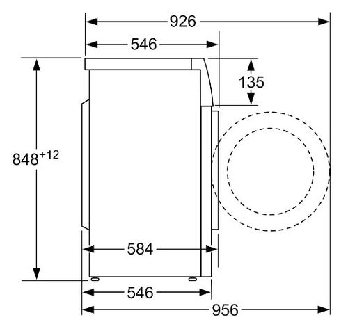BALAY 3TS883BE Blanco - Lavadora Carga Frontal 8KG 1000RPM
