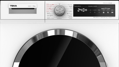 TEKA WDT71040WH BLANCO  - Lavadora Secadora 10KG 6KG 1400RPM 