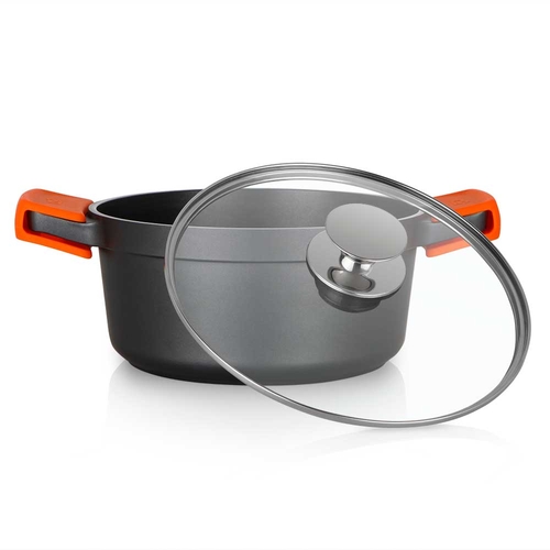ORBEGOZO CDH-3028 Negro-Naranja - Cacerola 6.7L