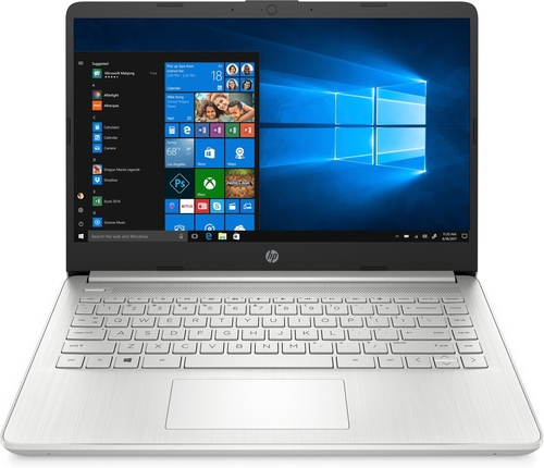 HP 14S-DQ1018NS Plata - Ordenador Portátil Intel Core i7-1065G7 14" 256GB